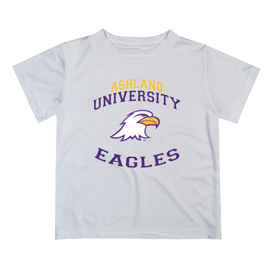Ashland University AU Eagles Vive La Fete Boys Game Day V1 White Short Sleeve Tee Shirt