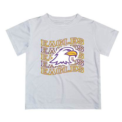 Ashland Eagles AU Vive La Fete White Art V1 Short Sleeve Tee Shirt