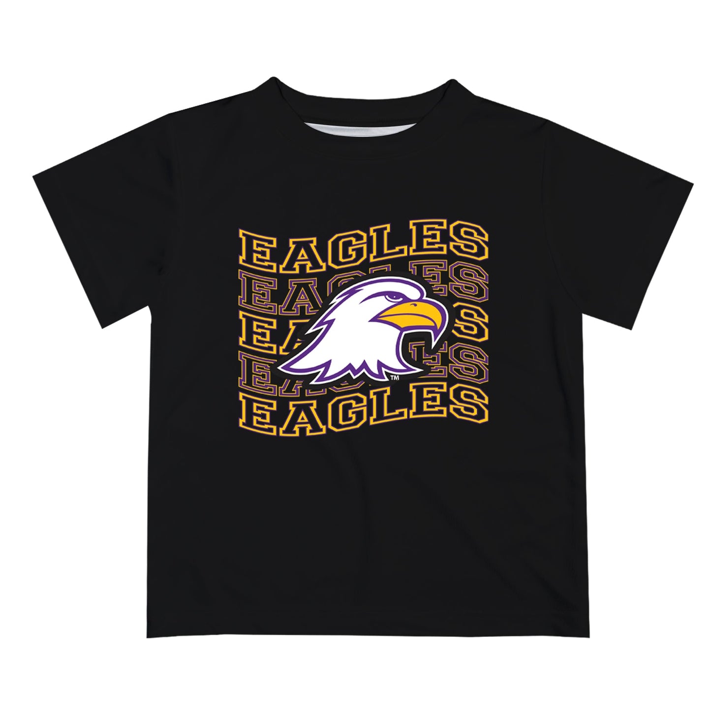 Ashland Eagles AU Vive La Fete Black Art V1 Short Sleeve Tee Shirt