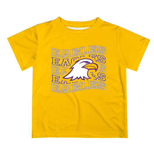 Ashland Eagles AU Vive La Fete Gold Art V1 Short Sleeve Tee Shirt