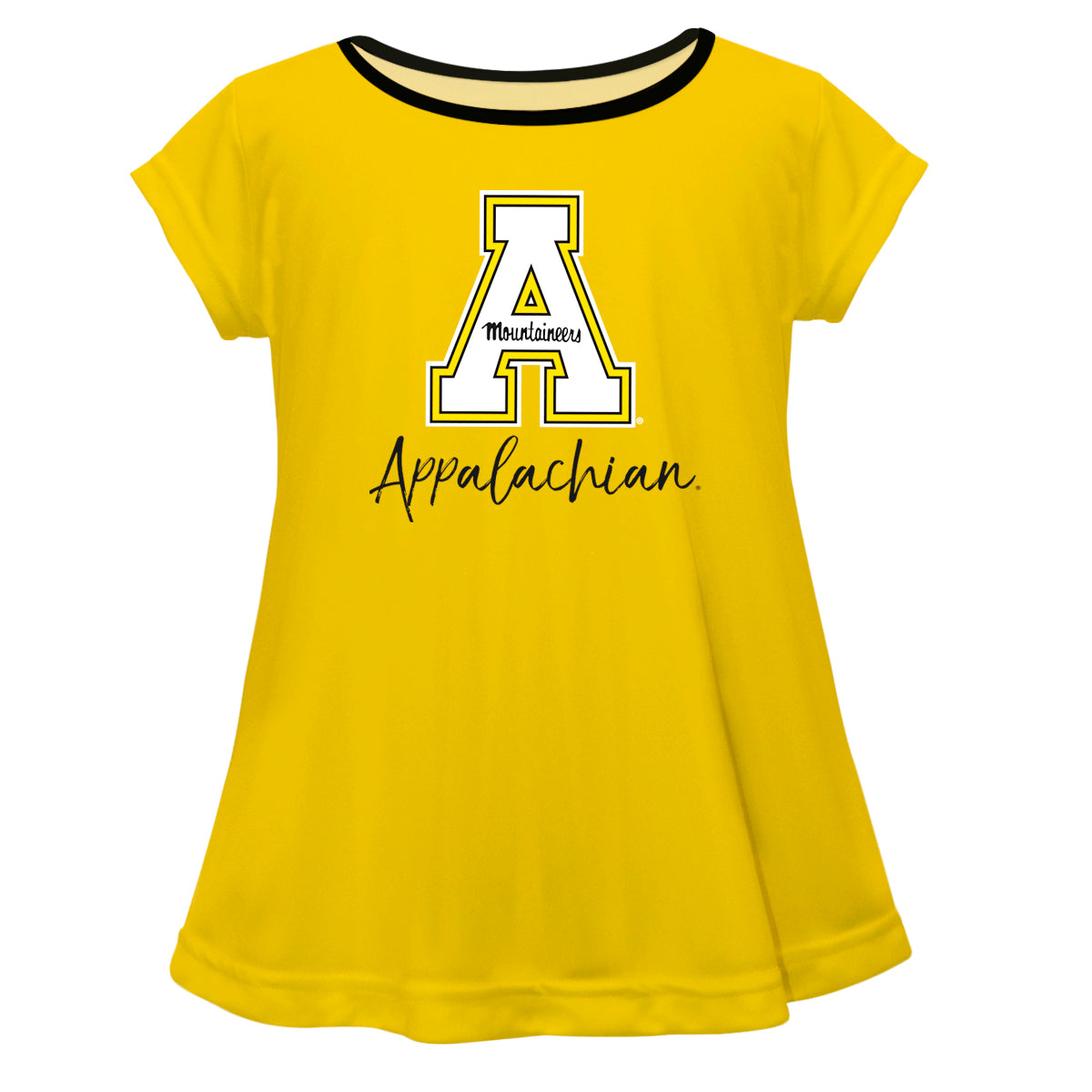 Appalachian State Mountaineers 'Proud Parent' T-Shirt For Moms - Officially Licensed (Gold, XL)
