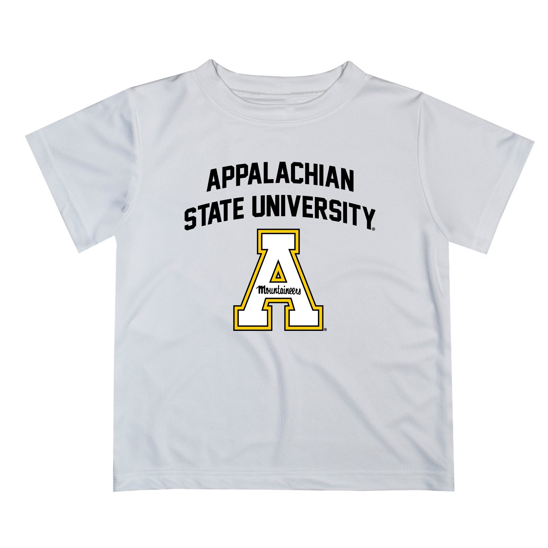 Appalachian State Mountaineers Vive La Fete Boys Game Day V3 White Short Sleeve Tee Shirt