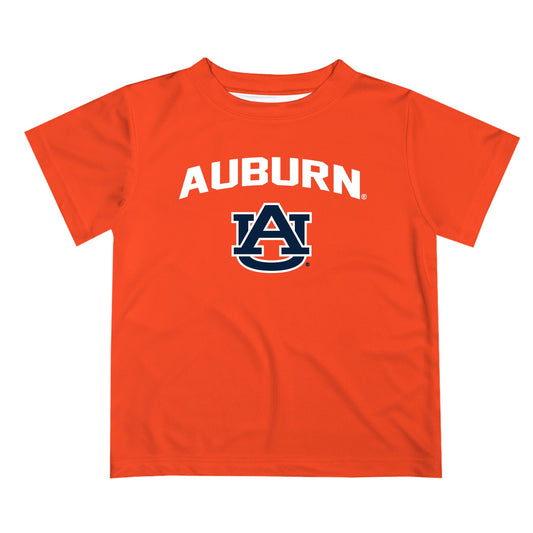 Auburn University Tigers Vive La Fete Boys Game Day V2 Orange Short Sleeve Tee Shirt
