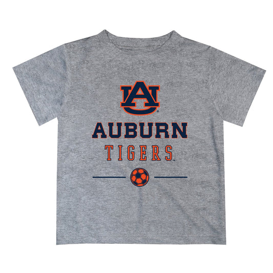 Mouseover Image, Auburn University Tigers Vive La Fete Soccer V1 Orange Short Sleeve Tee Shirt