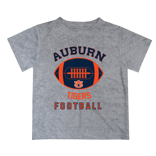 Mouseover Image, Auburn University Tigers Vive La Fete Football V2 Blue Short Sleeve Tee Shirt