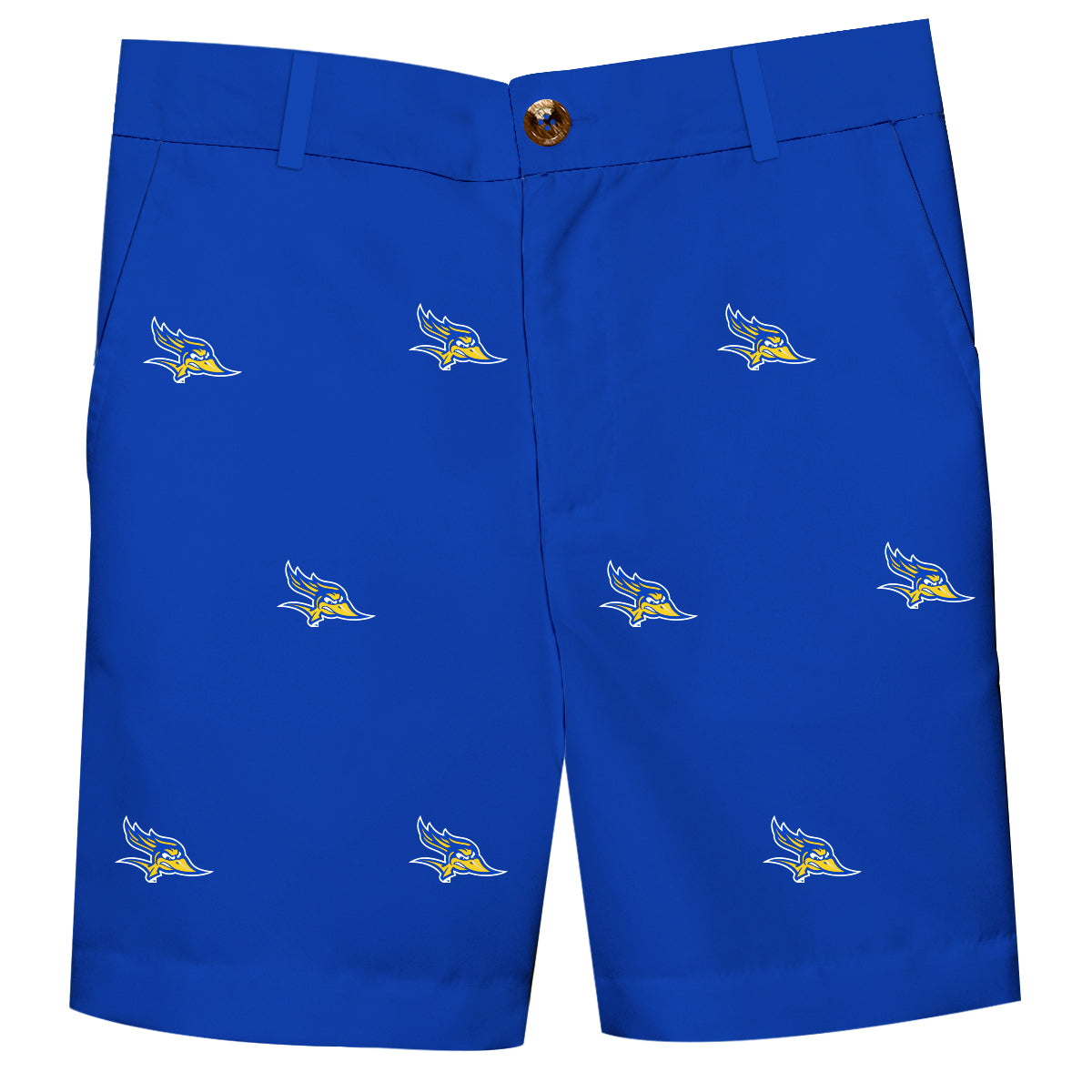 CSU Bakersfield Roadrunners Boys Game Day Blue Structured Shorts