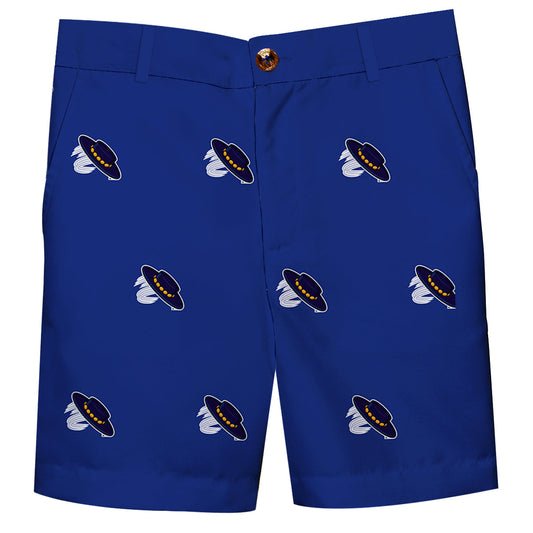 UC Santa Barbara Gauchos UCSB Boys Game Day Blue Structured Dress Shorts