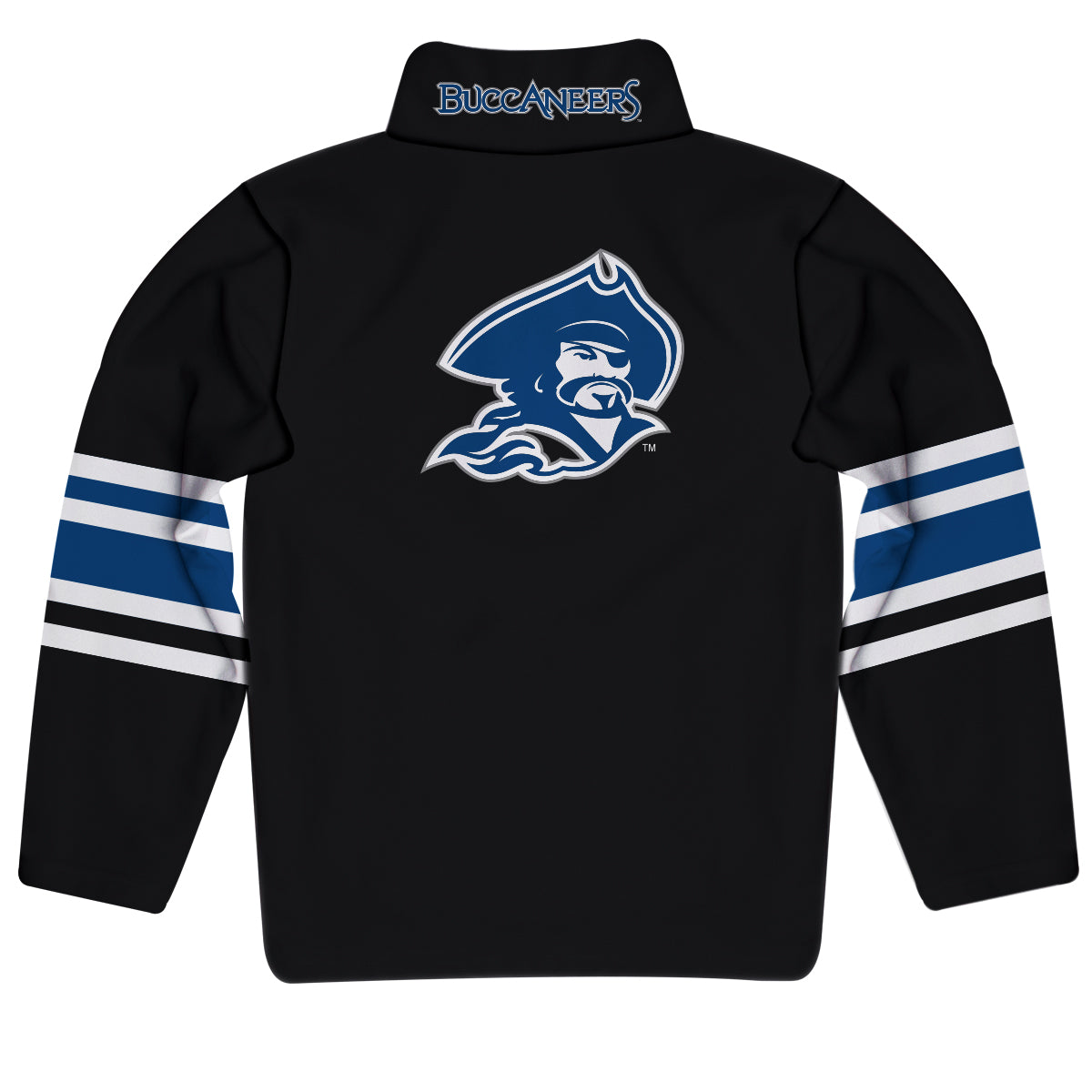 Blinn College Buccaneers Game Day Black Quarter Zip Pullover for Infants Toddlers by Vive La Fete