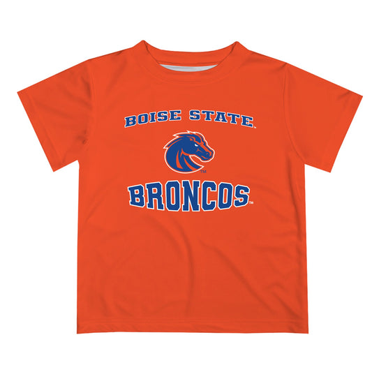 Boise State Broncos Vive La Fete Boys Game Day V3 Orange Short Sleeve Tee Shirt