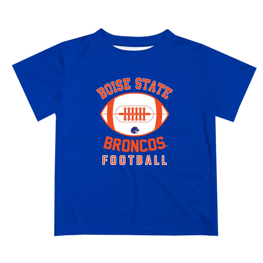 Mouseover Image, Boise State Broncos Vive La Fete Football V2 Orange Short Sleeve Tee Shirt
