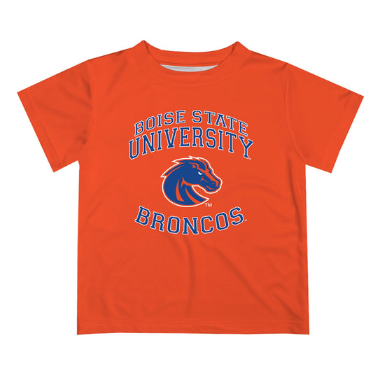 Boise State Broncos Vive La Fete Boys Game Day V1 Orange Short Sleeve Tee Shirt