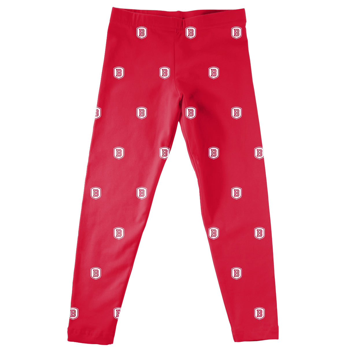 Bradley Braves Girls Game Day Classic Play Red Leggings Tights
