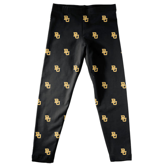 Baylor Bears Repeat Logo Black Leggings