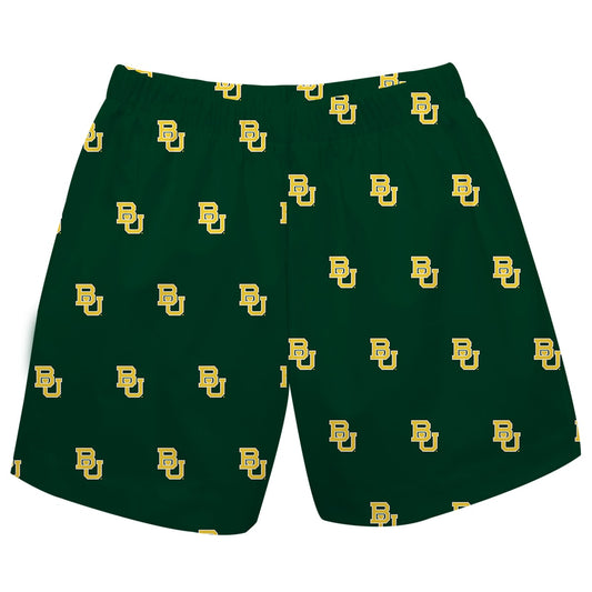 Baylor Bears Green Boys Pull On Shorts