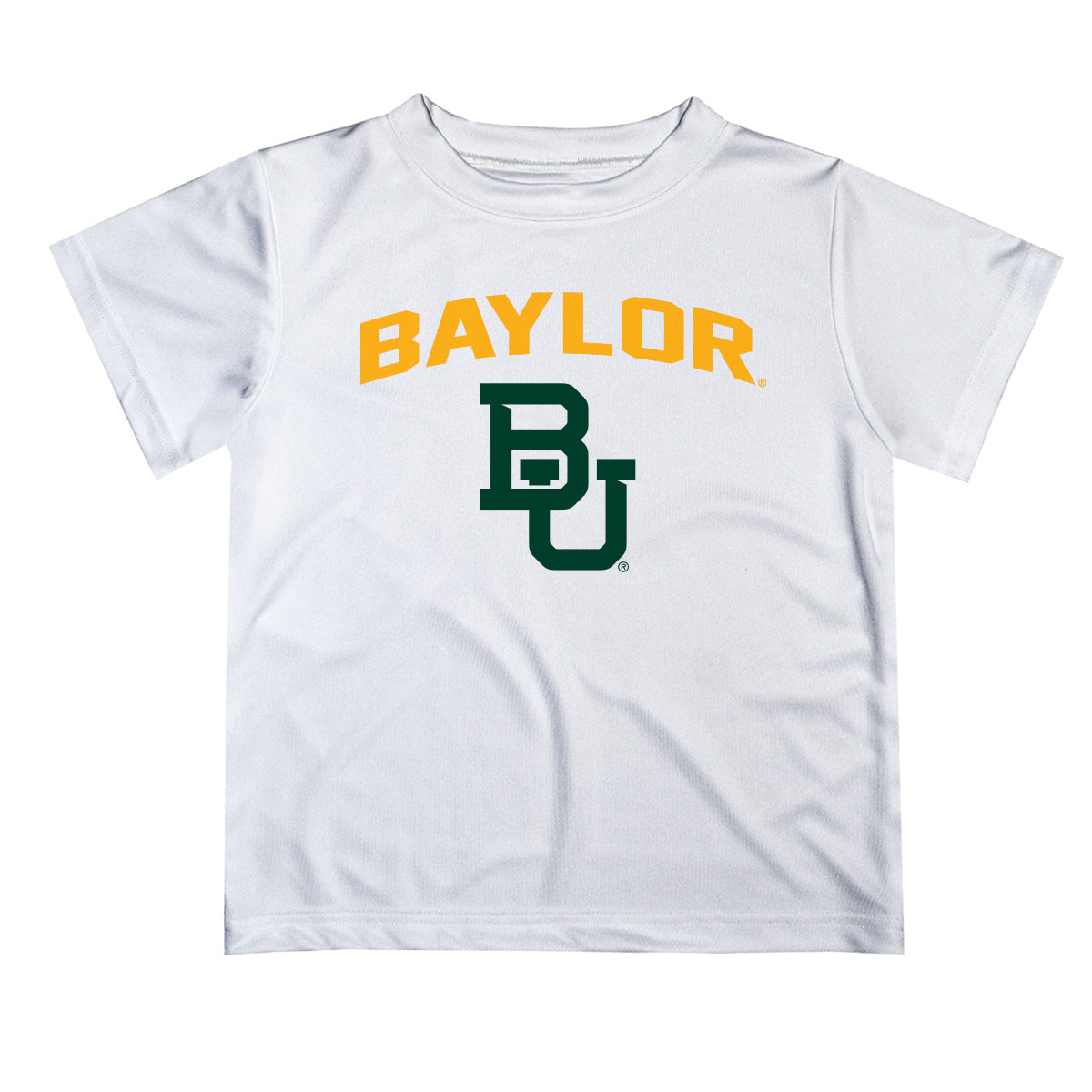 Baylor Bears Vive La Fete Boys Game Day V2 White Short Sleeve Tee Shirt