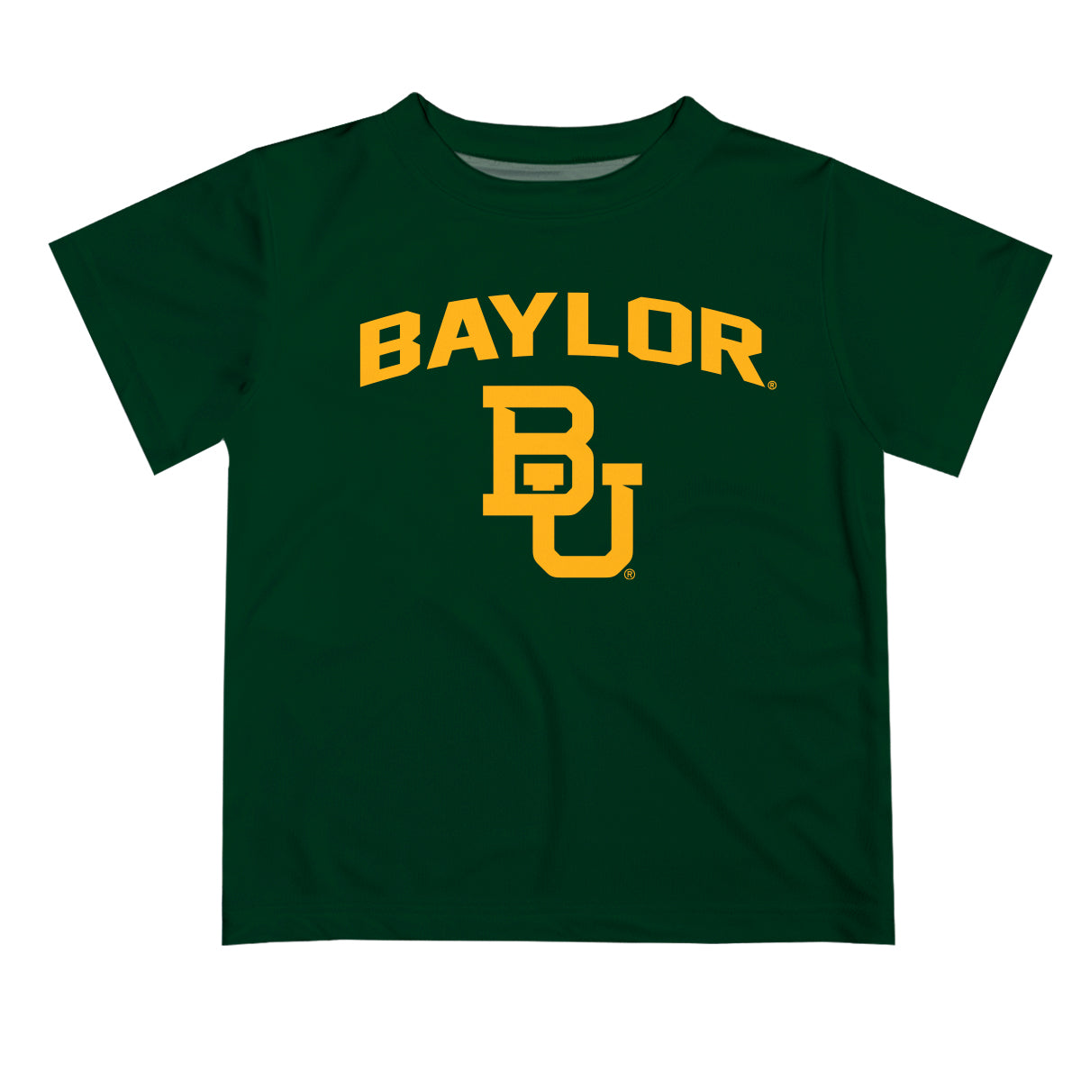 Baylor Bears Vive La Fete Boys Game Day V2 Green Short Sleeve Tee Shirt