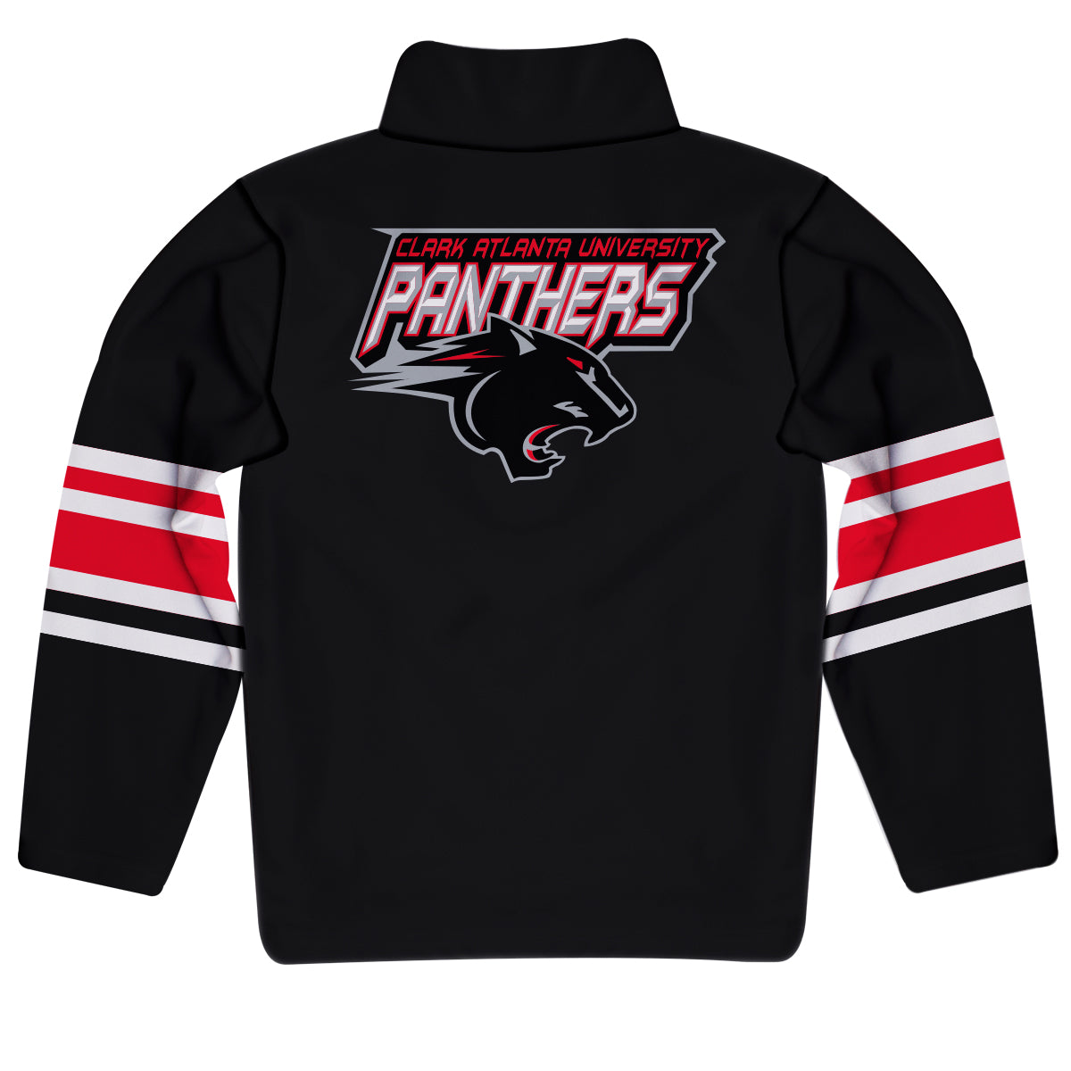 Clark Atlanta University Panthers Game Day Black Quarter Zip Pullover for Infants Toddlers by Vive La Fete