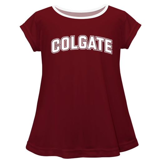 W Republic Colgate University Raider Arch Crewneck Pullover Sweatshirt Sweater Maroon, XX-Large