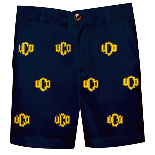 University of Central Oklahoma Blue Structured Short UCO