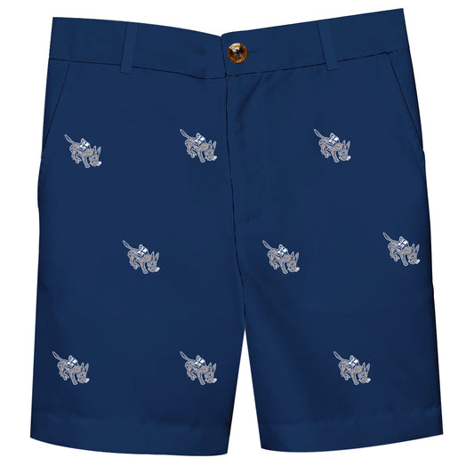 Colorado School of Mines Orediggers Boys Game Day Navy Structured Shorts