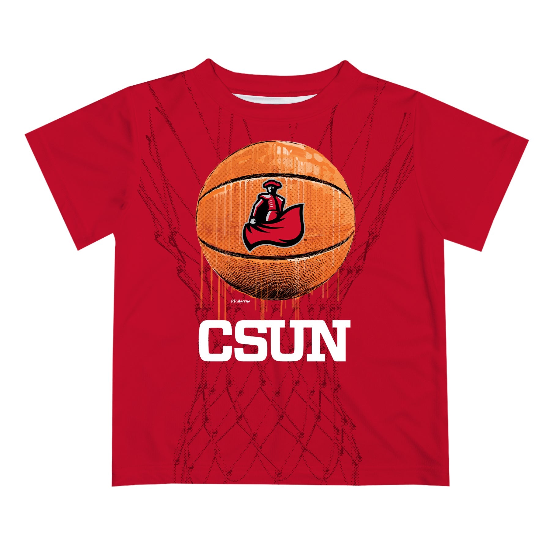 Cal State University Northridge Matadors CSUN Original Dripping Basket