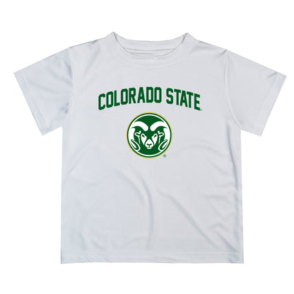 Colorado State Rams CSU Vive La Fete Boys Game Day V2 White Short Sleeve Tee Shirt