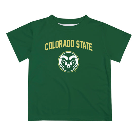 Mouseover Image, Colorado State Rams CSU Vive La Fete Boys Game Day V2 Gold Short Sleeve Tee Shirt