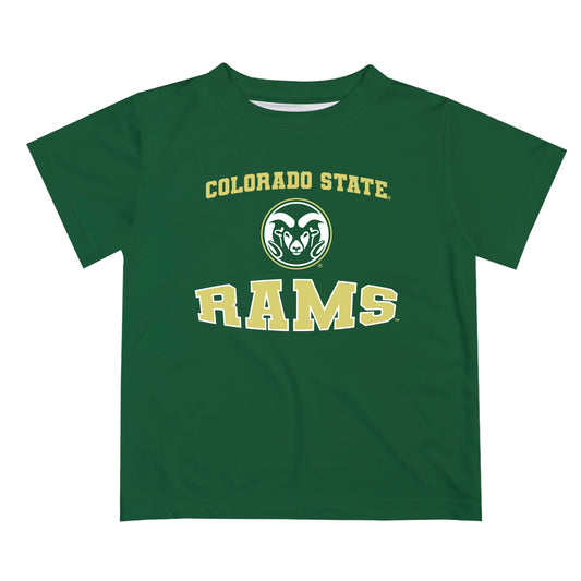 Mouseover Image, Colorado State Rams CSU Vive La Fete Boys Game Day V3 Gold Short Sleeve Tee Shirt