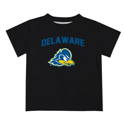 Delaware Blue Hens Vive La Fete Boys Game Day V2 Black Short Sleeve Tee Shirt