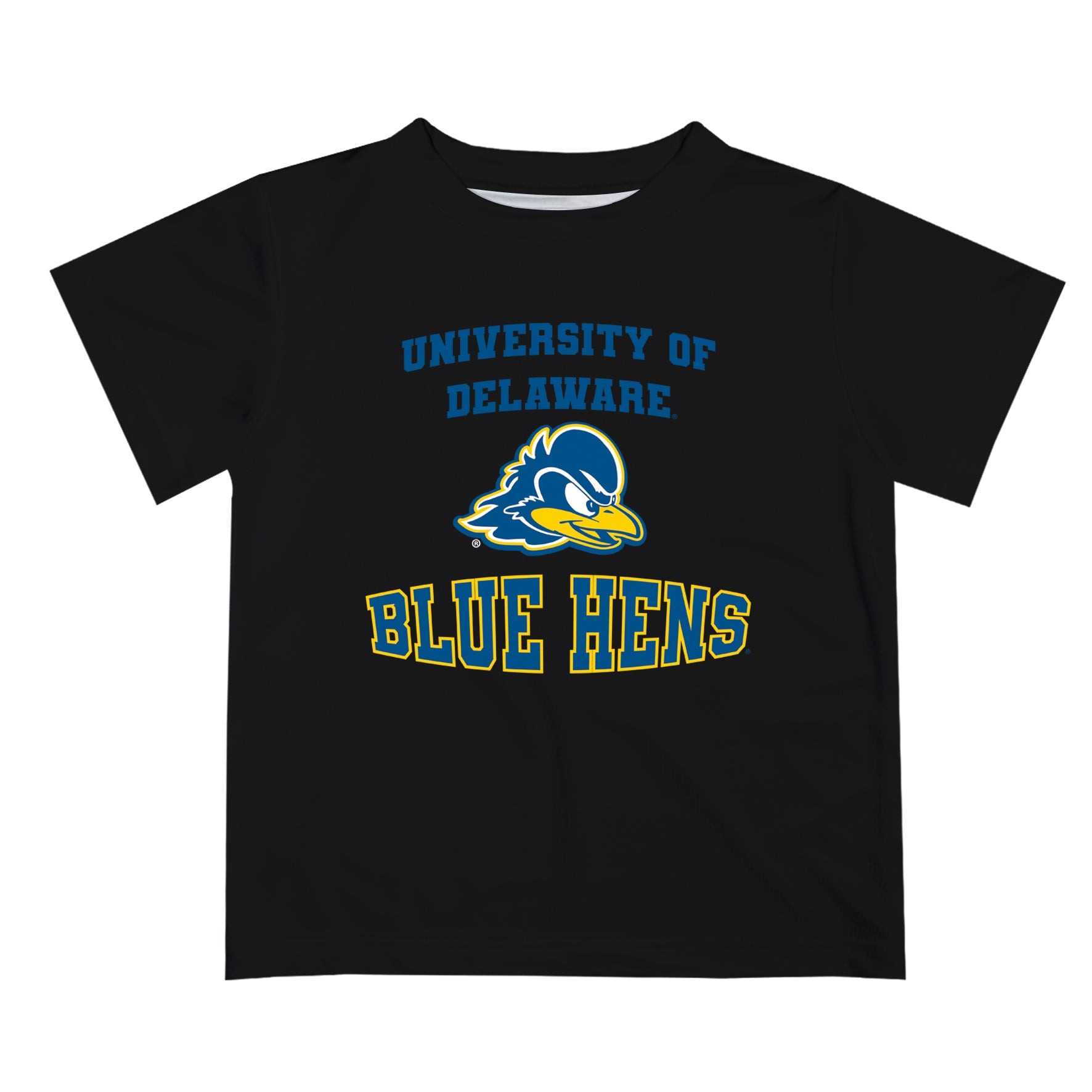 Delaware Blue Hens Vive La Fete Boys Game Day V3 Black Short Sleeve Tee Shirt