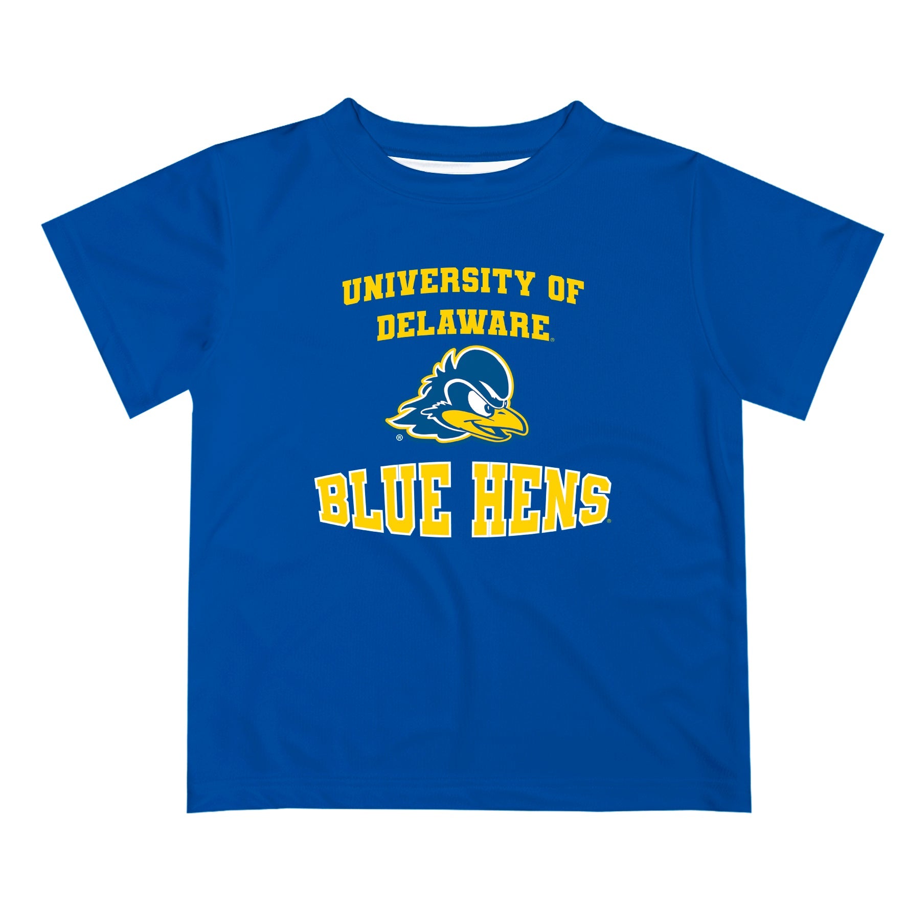 Delaware Blue Hens Vive La Fete Boys Game Day V3 Blue Short Sleeve Tee Shirt