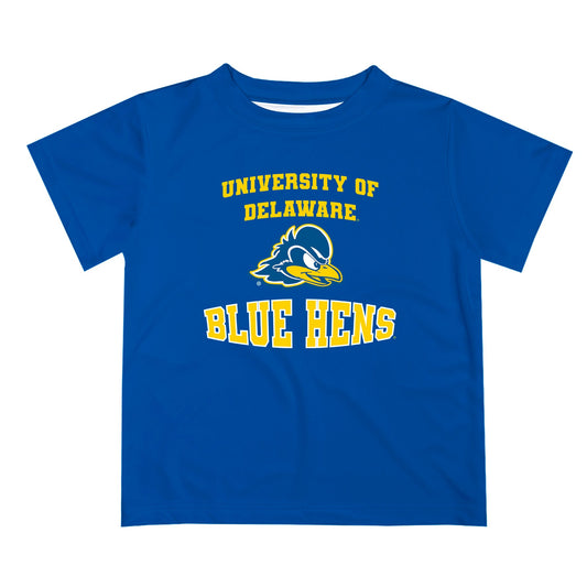 Mouseover Image, Delaware Blue Hens Vive La Fete Boys Game Day V3 Yellow Short Sleeve Tee Shirt