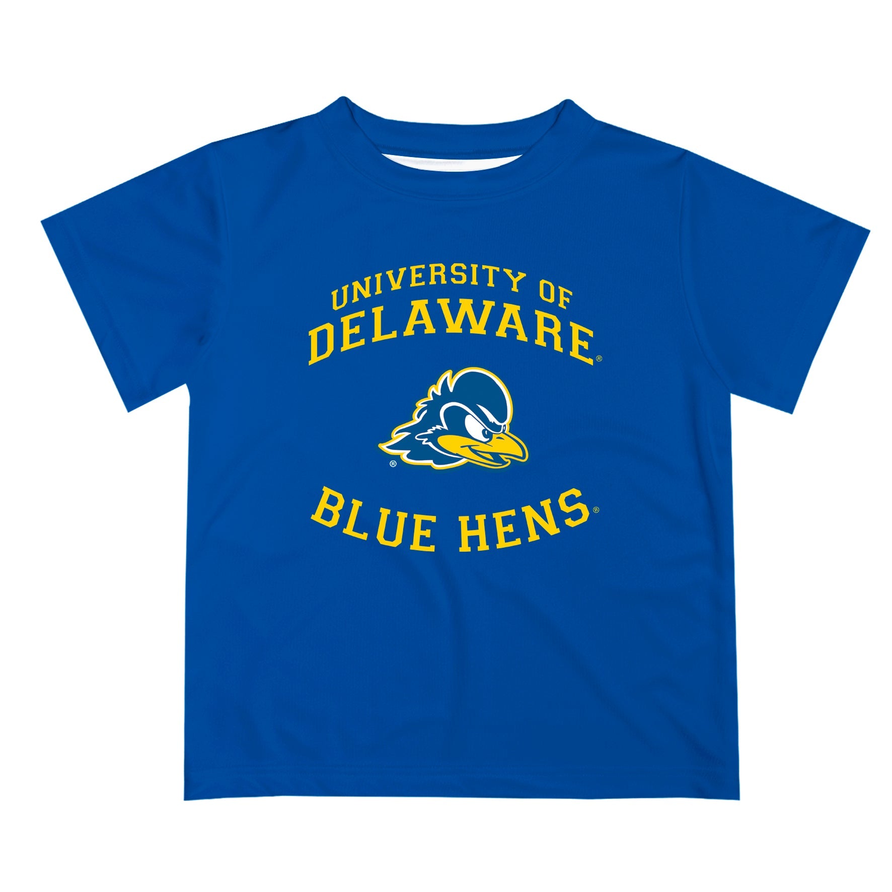 Delaware Blue Hens Vive La Fete Boys Game Day V1 Blue Short Sleeve Tee Shirt