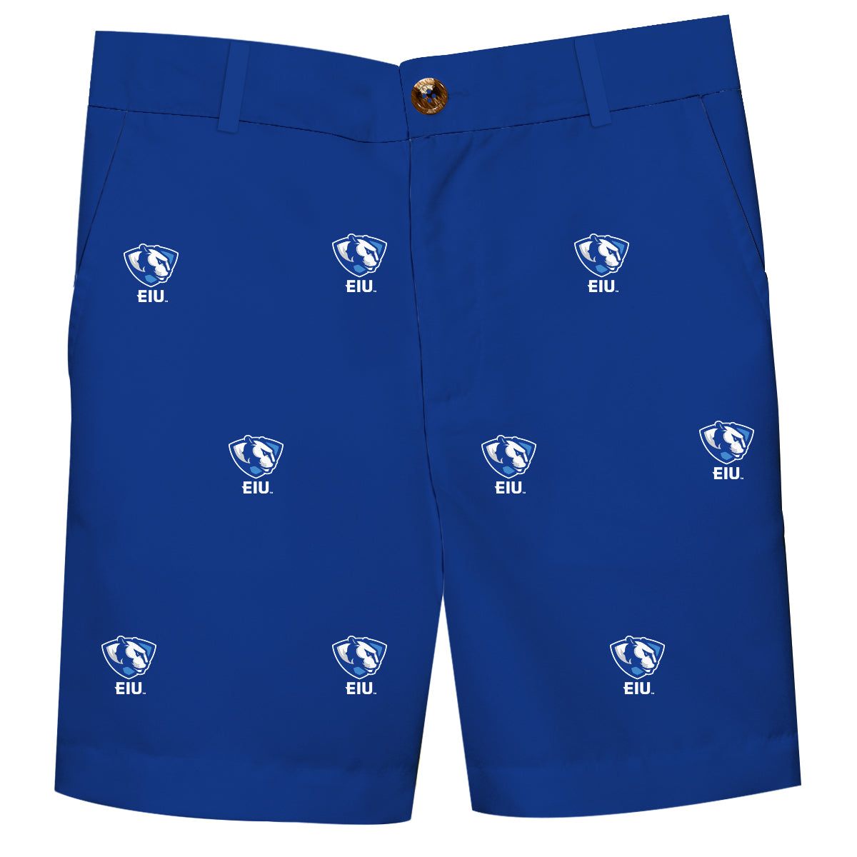 Eastern Illinois University Panthers Boys Game Day Blue Structured Shorts