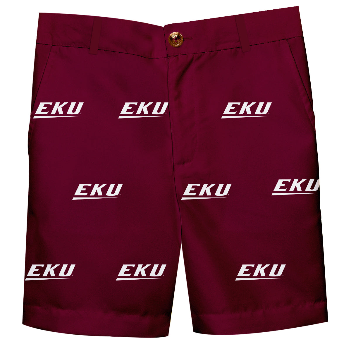 EKU Colonels Boys Game Day Maroon Structured Shorts