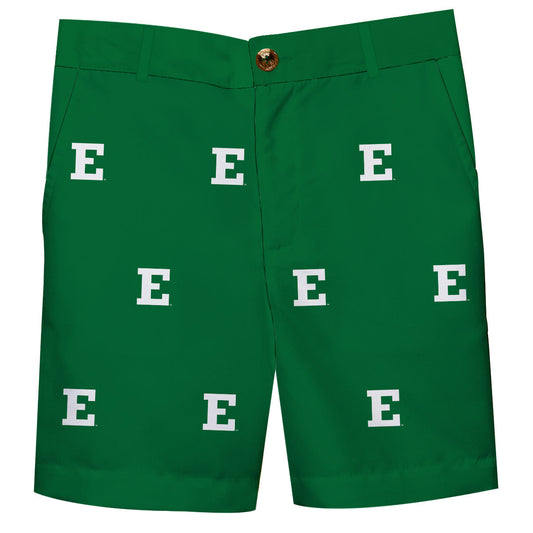 Eastern Michigan Eagles Boys Game Day Green Structured Dress Shorts