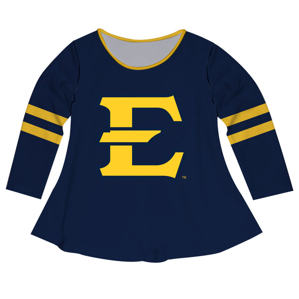 Sport Your Gear ETSU Buccaneers Mom T-Shirt – Proud Parent Shirt, Charcoal Heather, Large, Officially Licensed