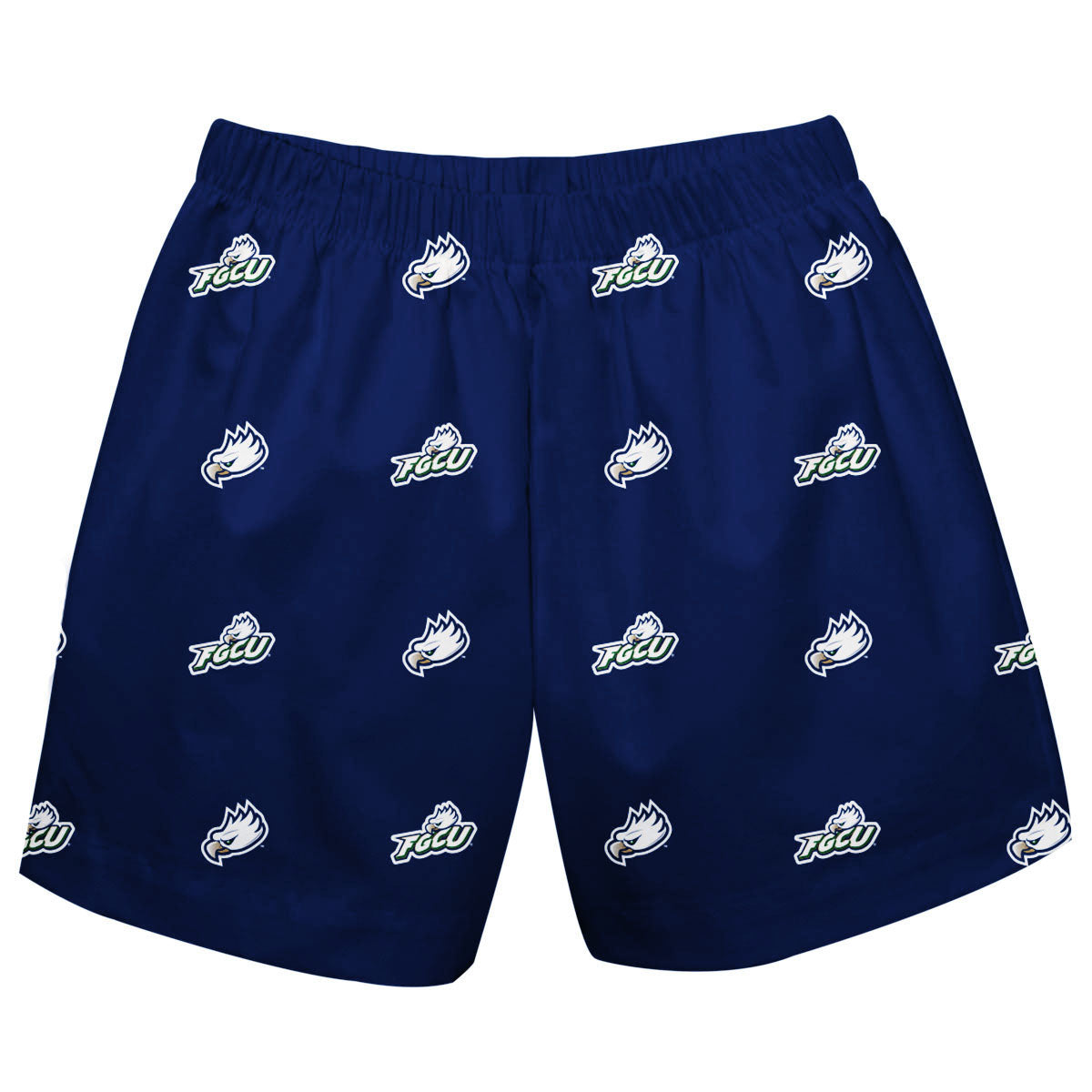 Florida Gulf Coast Eagles Boys Game Day Elastic Waist Classic Play Blue Pull On Shorts