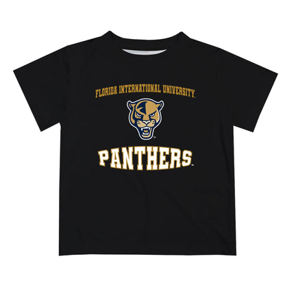 Florida International Panthers Vive La Fete Boys Game Day V3 Black Short Sleeve Tee Shirt