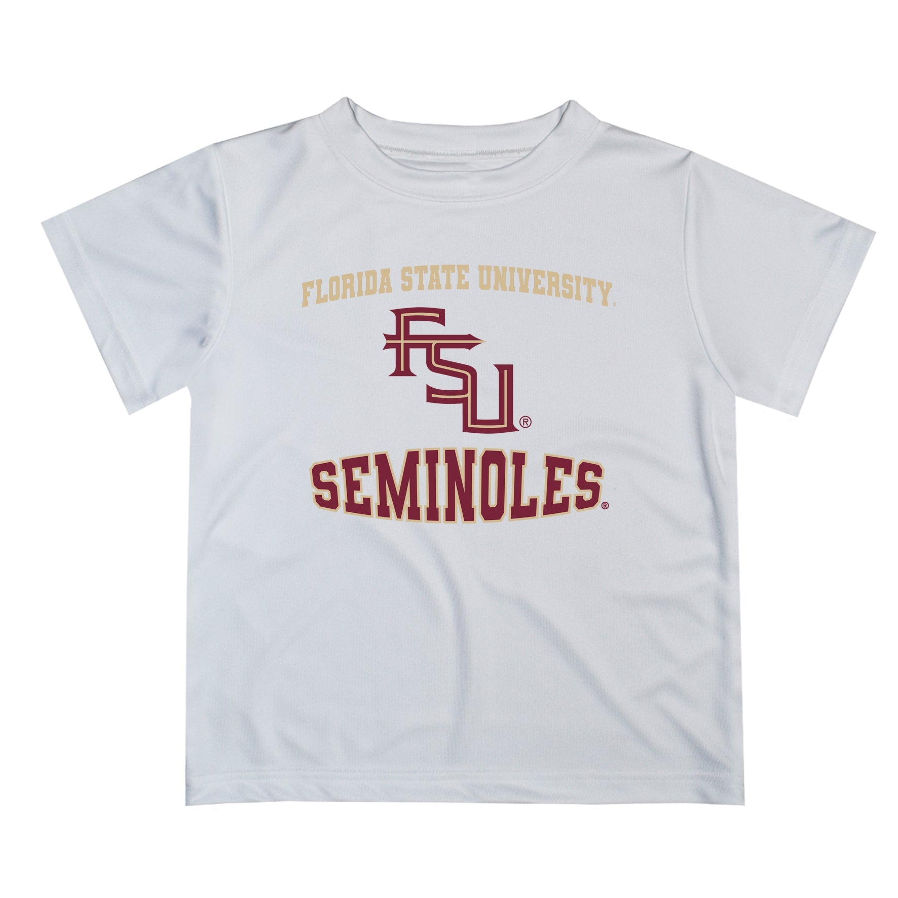 Florida State Seminoles Vive La Fete Boys Game Day V3 White Short Sleeve Tee Shirt