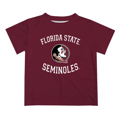 Florida State Seminoles Vive La Fete Boys Game Day V1 Garnet Short Sleeve Tee Shirt