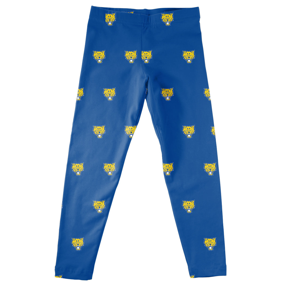 Fort Valley State Wildcats Girls Game Day Classic Play Blue Leggings Tights