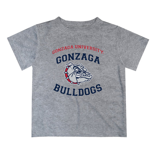 Mouseover Image, Gonzaga University Bulldogs Zags GU Vive La Fete Boys Game Day V1 Blue Short Sleeve Tee Shirt