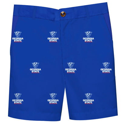 Georgia State University Panthers Structured Short Blue