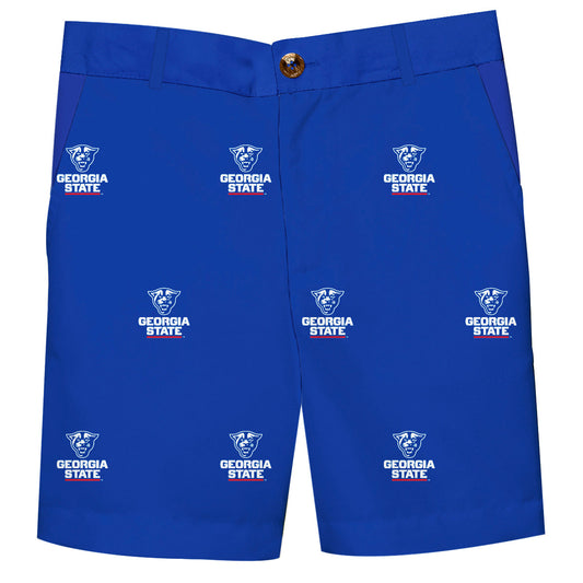 Georgia State University Panthers Structured Short Blue