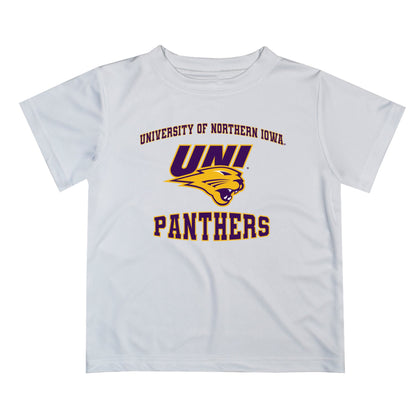 Northern Iowa Panthers Vive La Fete Boys Game Day V3 White Short Sleeve Tee Shirt