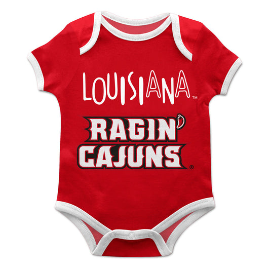 Men's Cardinal Louisiana Ragin' Cajuns Full-Zip Hoodie