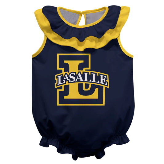 Under Armour Backpack Navy Blue And Gray LaSalle Basketball Logo