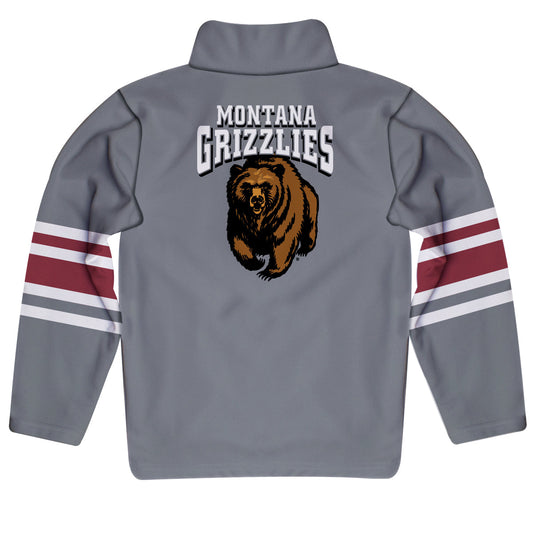 University of Montana Grizzlies Vive La Fete Game Day Maroon Boys Fashion  Football T-Shirt
