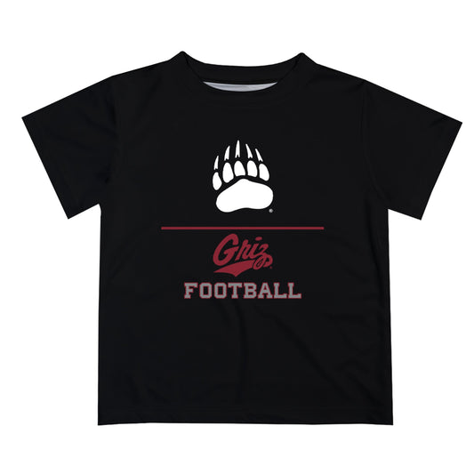 Mouseover Image, Montana Grizzlies UMT Vive La Fete Football V1 Maroon Short Sleeve Tee Shirt